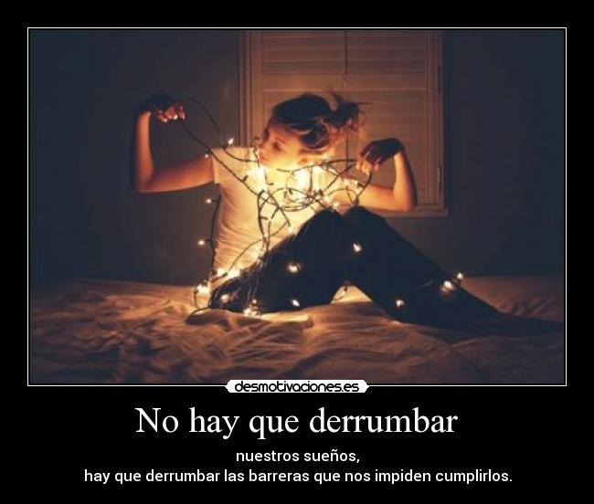 No hay que derrumbar -