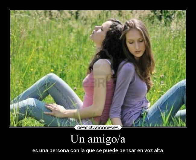 Un amigo/a - 