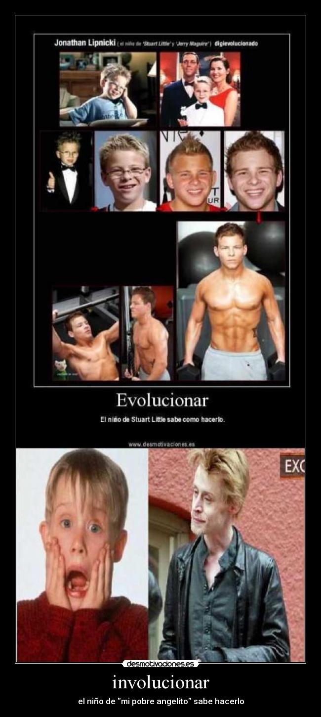 involucionar - el niño de mi pobre angelito sabe hacerlo