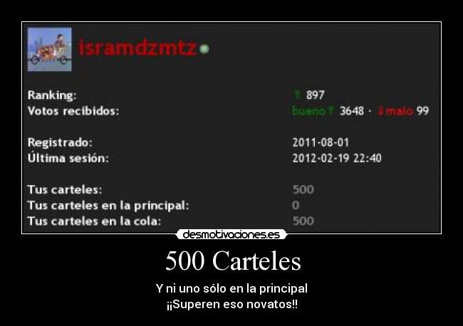 500 Carteles - 