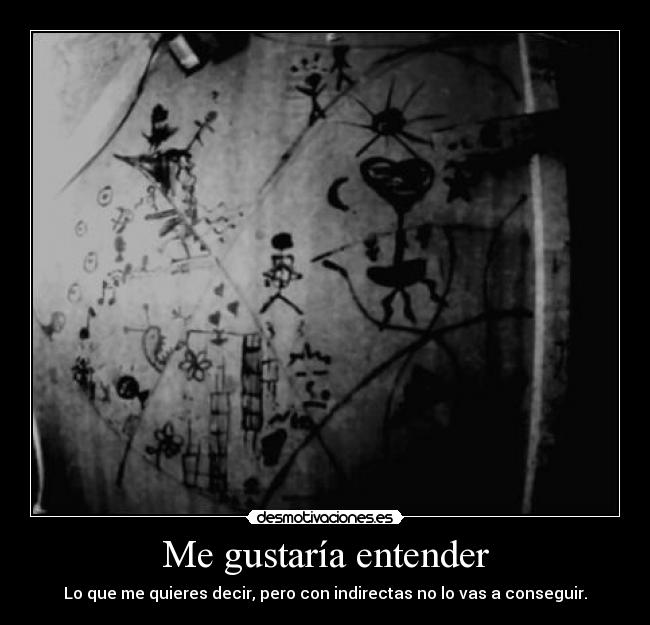 Me gustaría entender - 