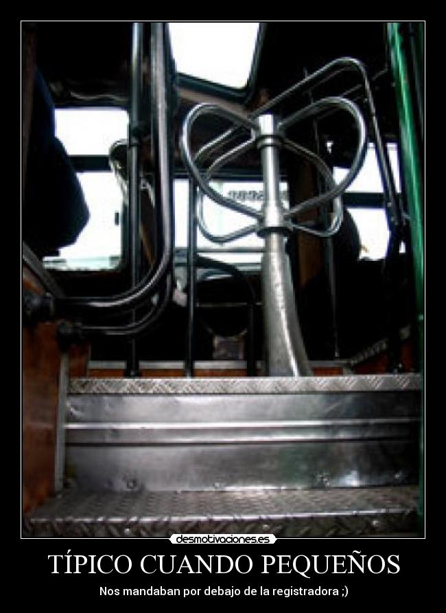 TÍPICO CUANDO PEQUEÑOS - 