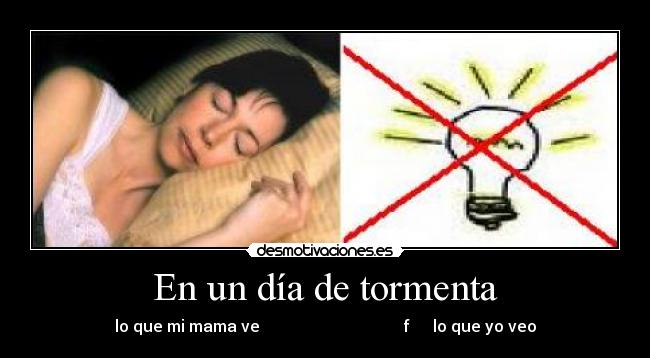 En un día de tormenta -