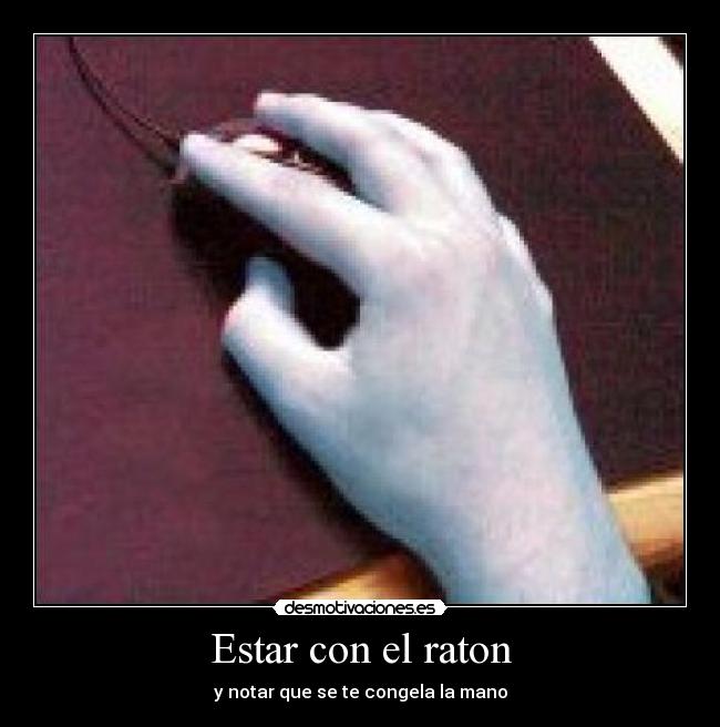 Estar con el raton - 