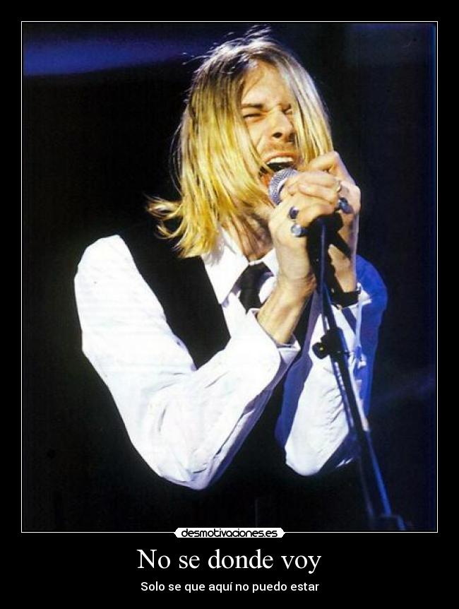 No se donde voy -
