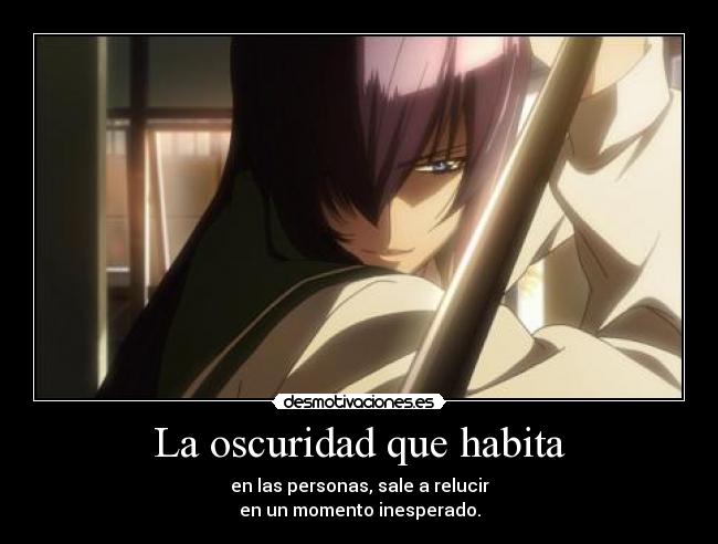 La oscuridad que habita -