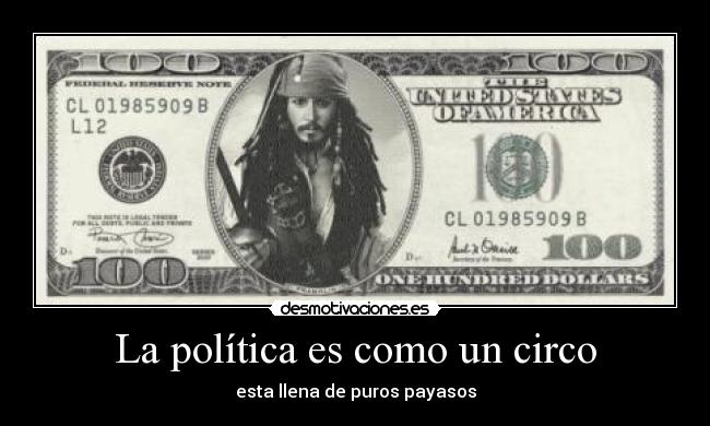 carteles politica jack sparrow manda desmotivaciones