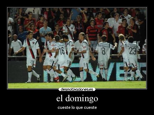 el domingo - cueste lo que cueste