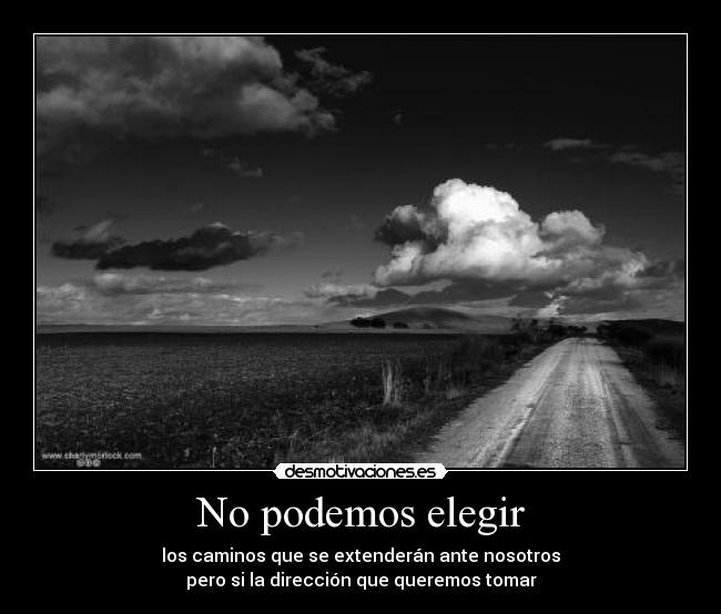 No podemos elegir - 