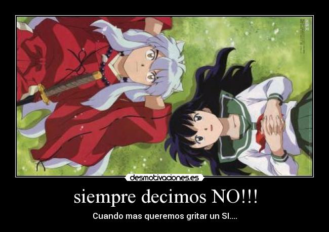 siempre decimos NO!!! - 