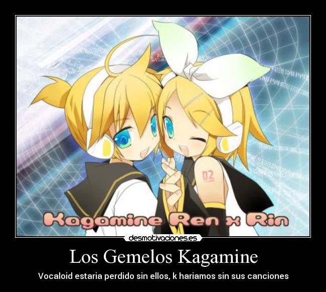 Los Gemelos Kagamine -