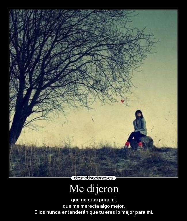 Me dijeron - 