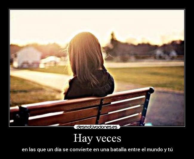 Hay veces - 