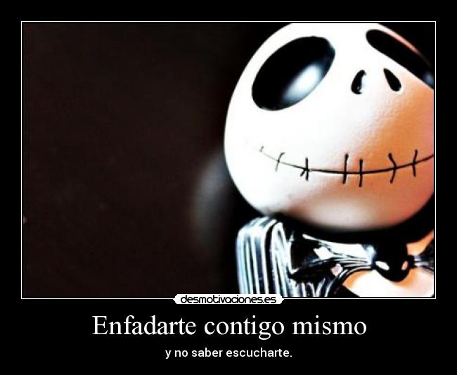 Enfadarte contigo mismo - 