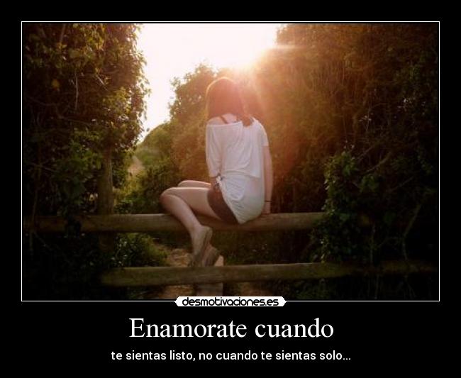 Enamorate cuando -