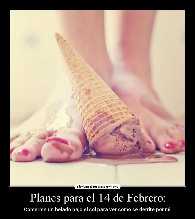 Planes para el 14 de Febrero: -