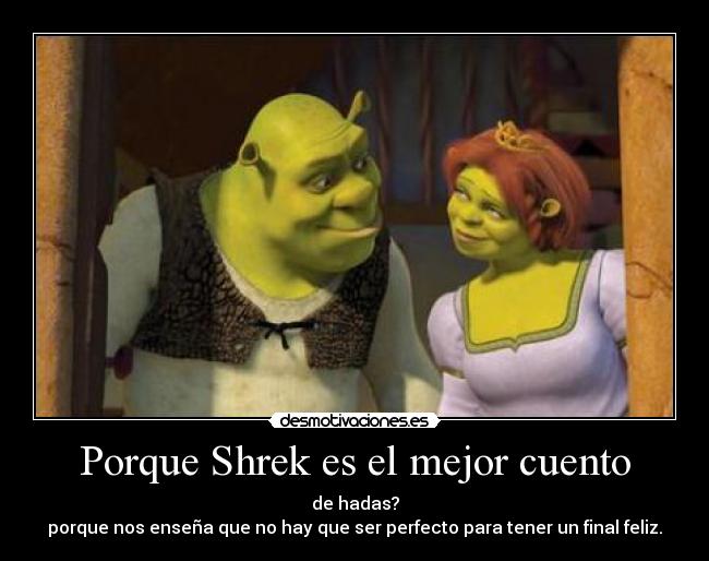 Porque Shrek es el mejor cuento - 