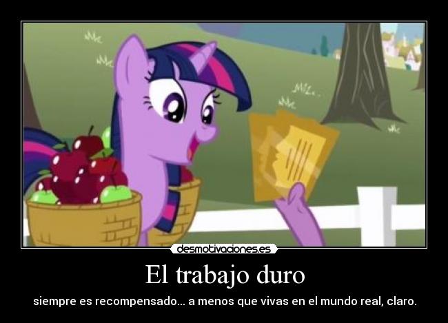 El trabajo duro - 