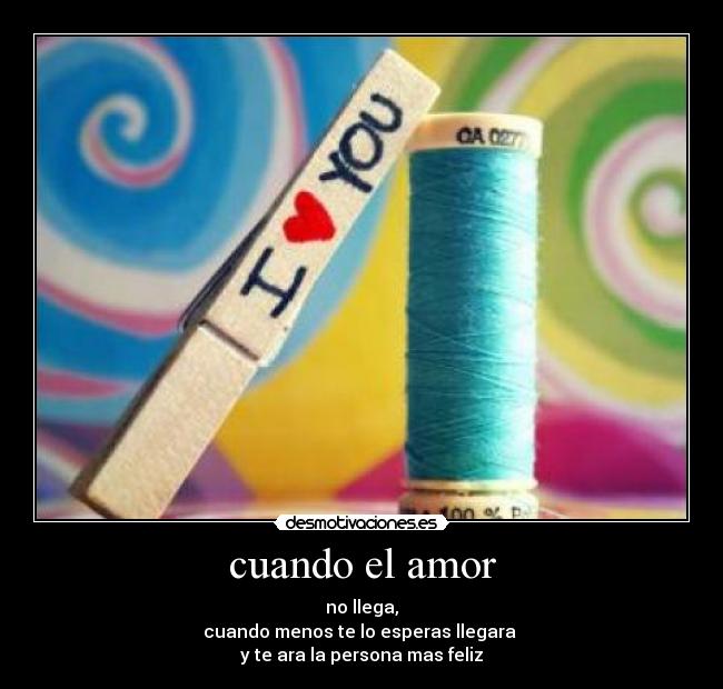 cuando el amor - 