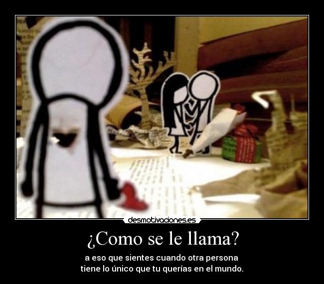 ¿Como se le llama? - 