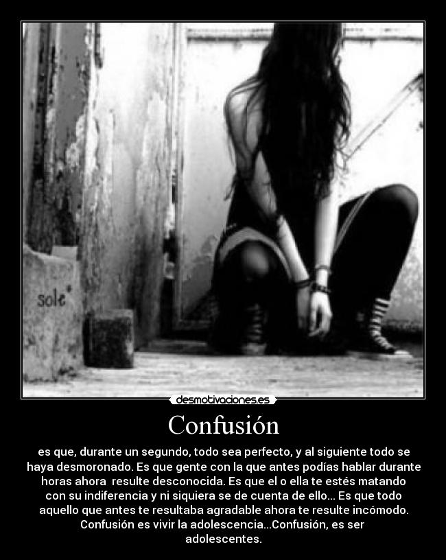 Confusión - 