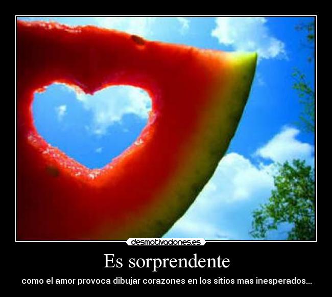 Es sorprendente - 