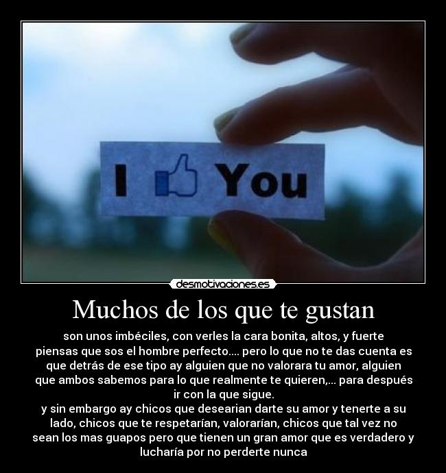 Muchos de los que te gustan - 