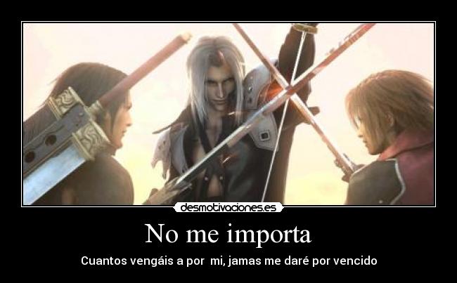No me importa - 