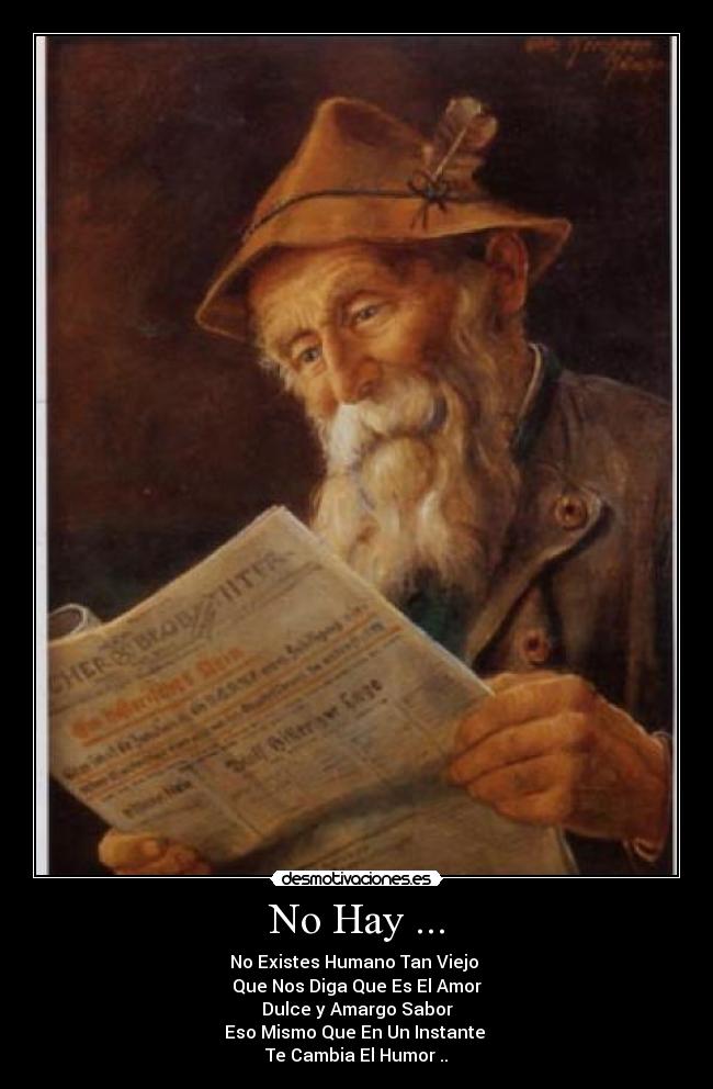 No Hay ... - 
