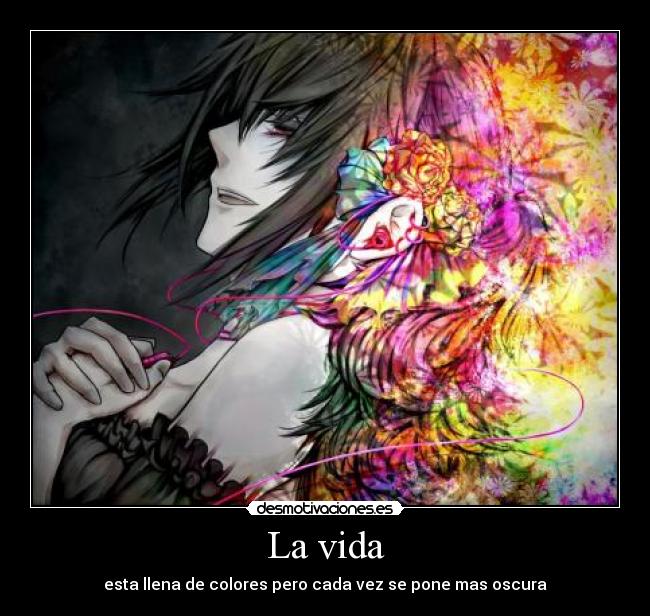 carteles vida vida esta llena colores desmotivaciones