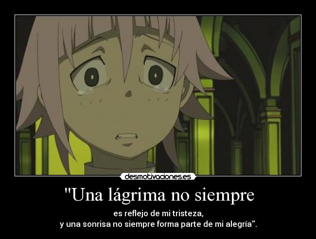 Una lágrima no siempre - 