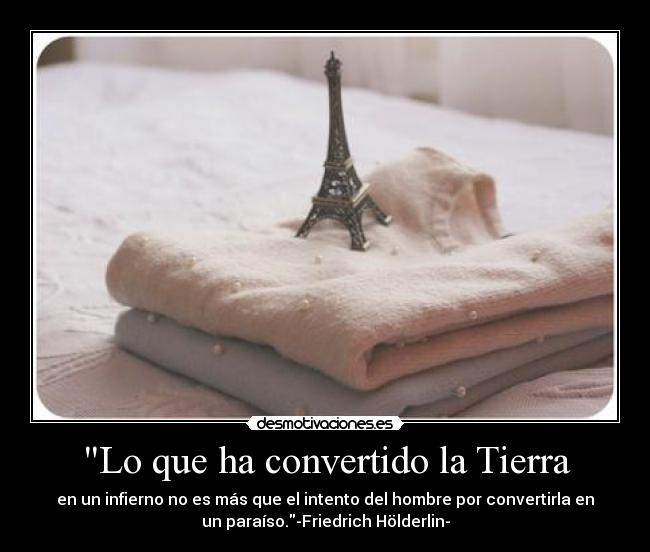 Lo que ha convertido la Tierra - 