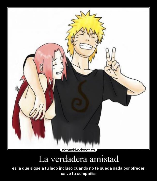 La verdadera amistad -