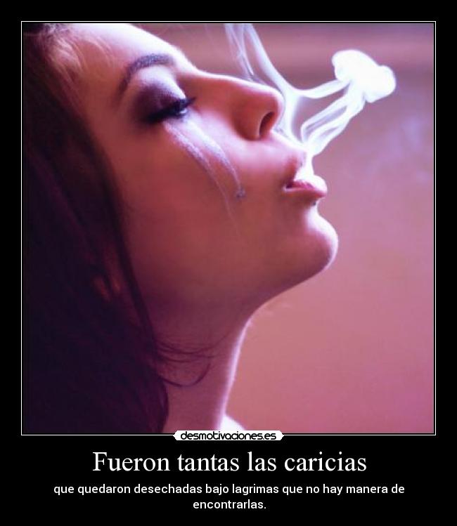 Fueron tantas las caricias -