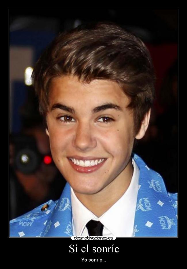 Si el sonríe - Yo sonrio...