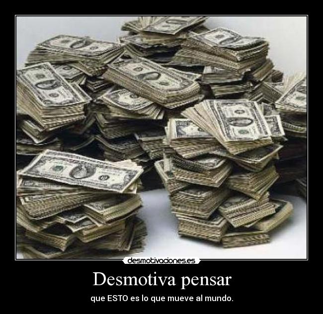 Desmotiva pensar - 