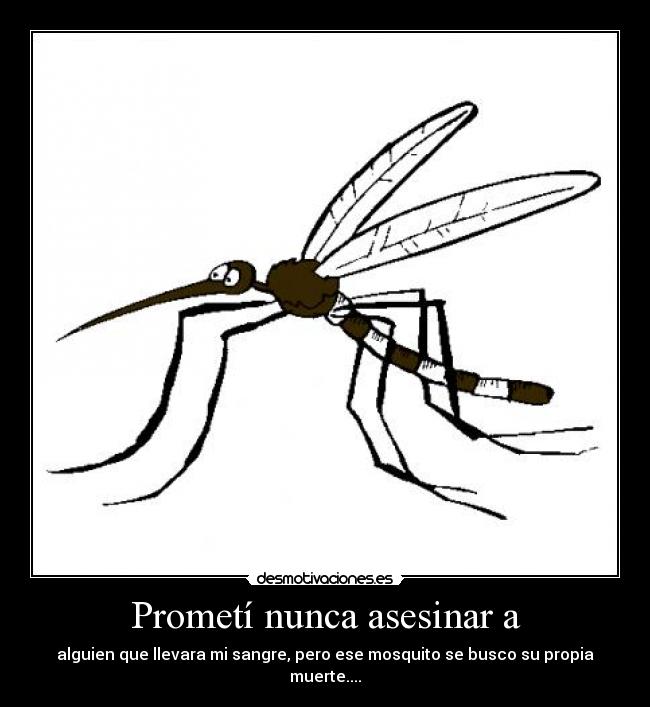 Prometí nunca asesinar a -