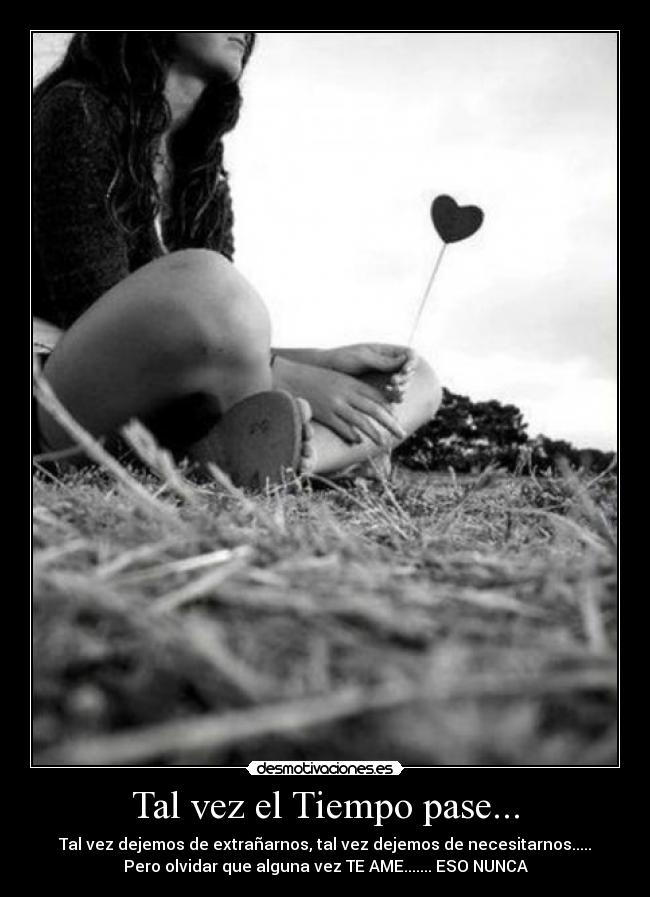 Tal vez el Tiempo pase... -