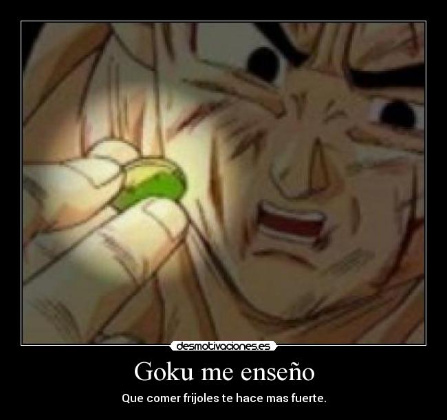 Goku me enseño -