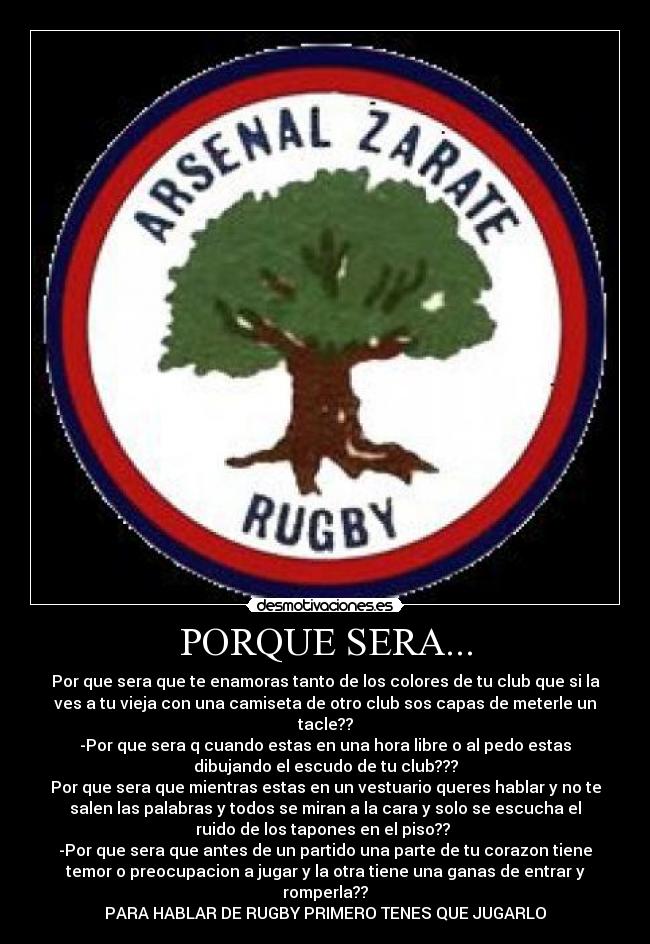 carteles rugby desmotivaciones