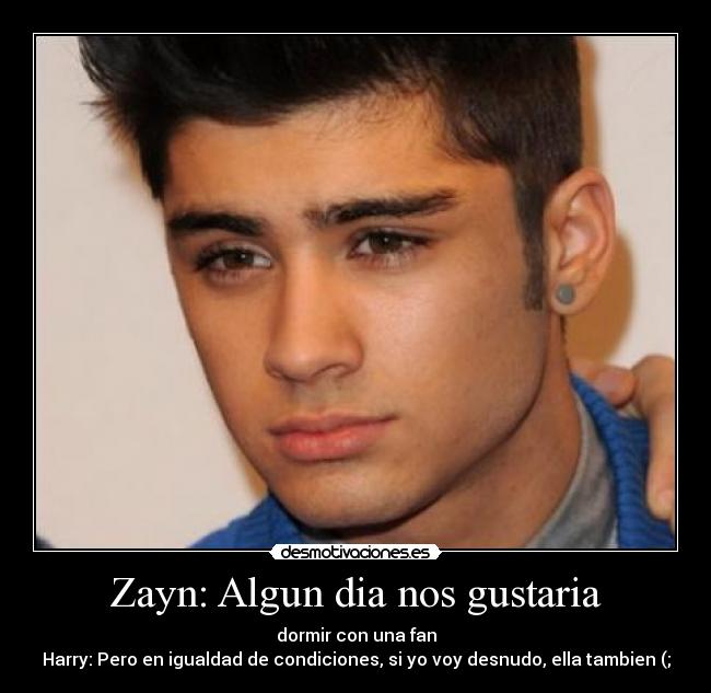 Zayn: Algun dia nos gustaria -