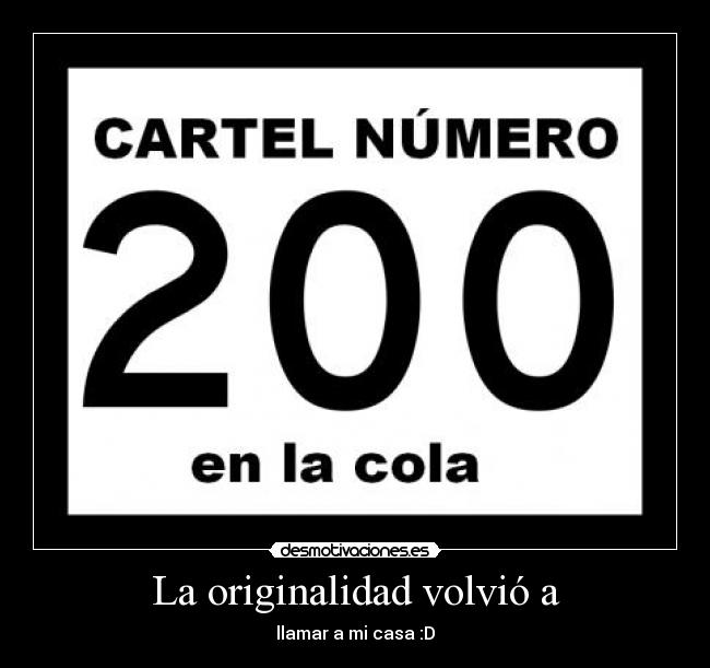 La originalidad volvió a - 