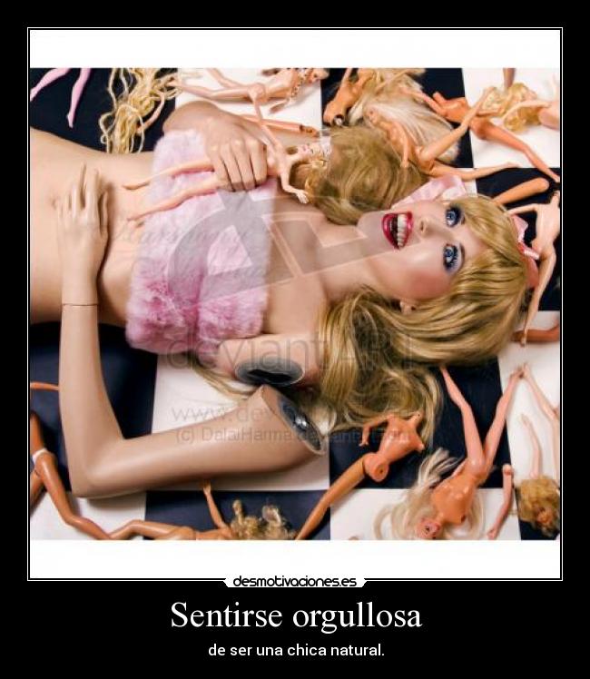 Sentirse orgullosa - 