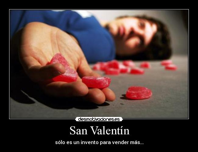 carteles san valentin desmotivaciones