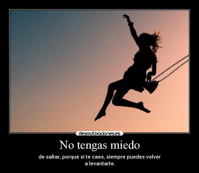 No tengas miedo - 