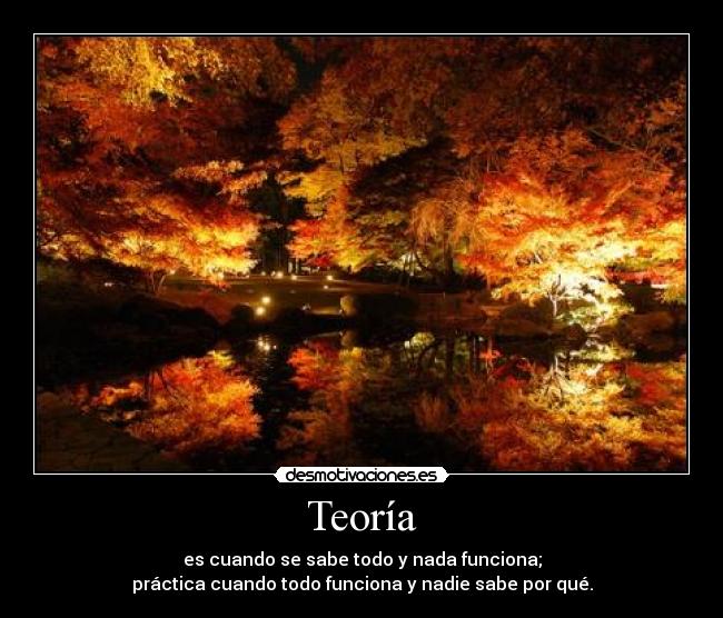Teoría -
