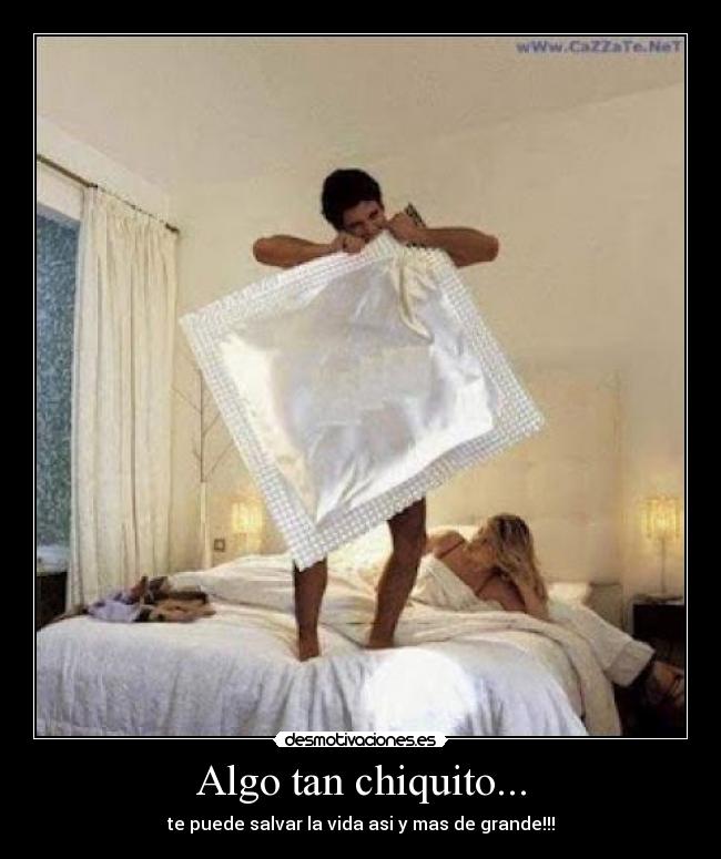 Algo tan chiquito... - te puede salvar la vida asi y mas de grande!!!