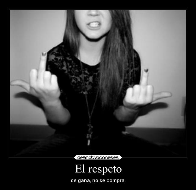 El respeto - 