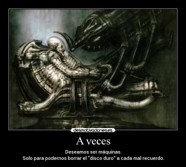 carteles amduscia inspira solo quiero ser una maquina querra impoulso biomecanico janette kagamine desmotivaciones