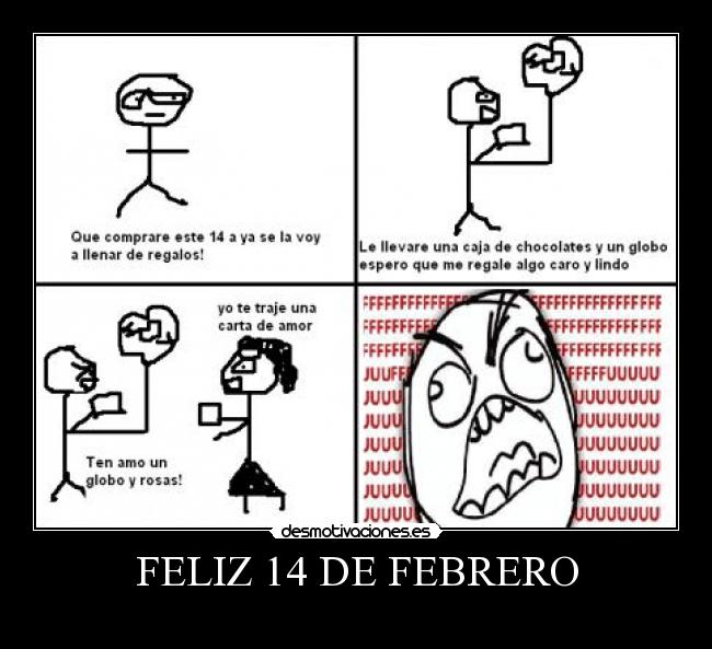 FELIZ 14 DE FEBRERO -